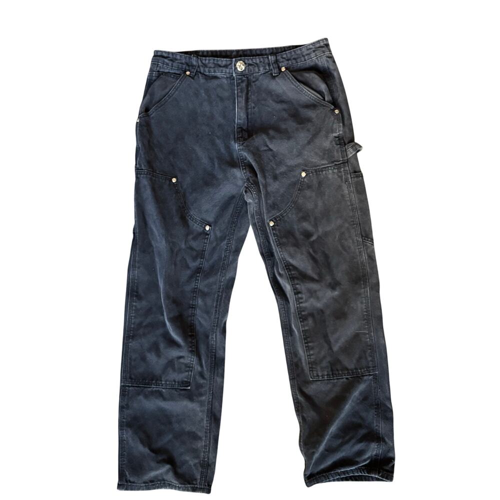 Bootleg Chrome Hearts Double Knee Pants